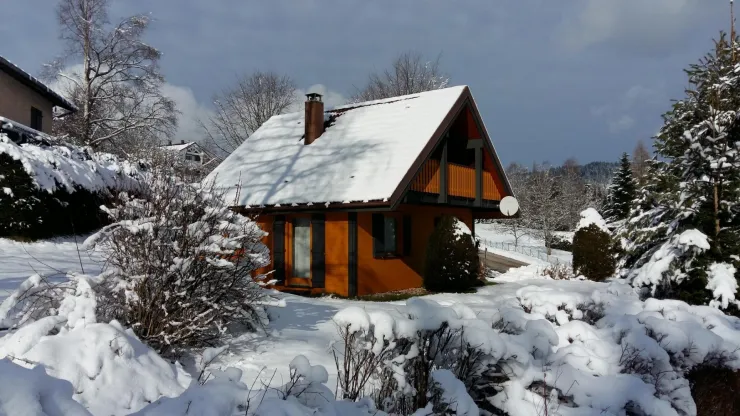 Le Chalet  1  en hiver !