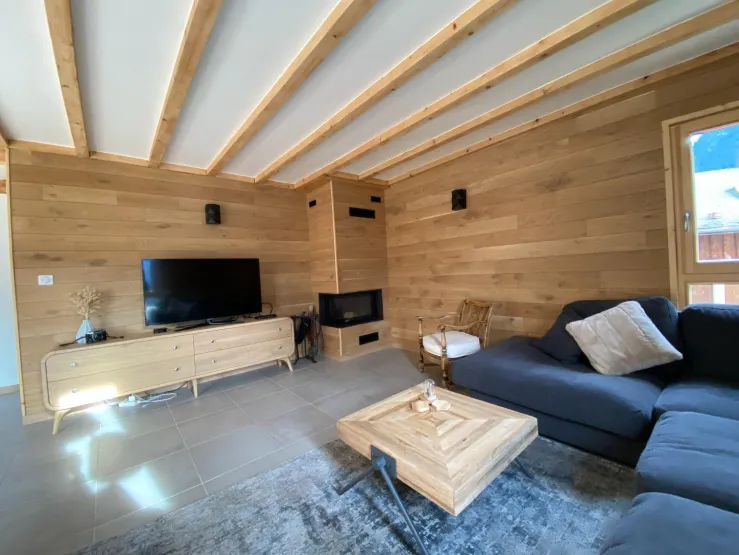 Pièce de vie Vue salon 