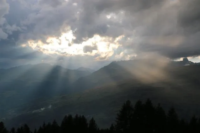 les couchers de soleil y sont somptueux