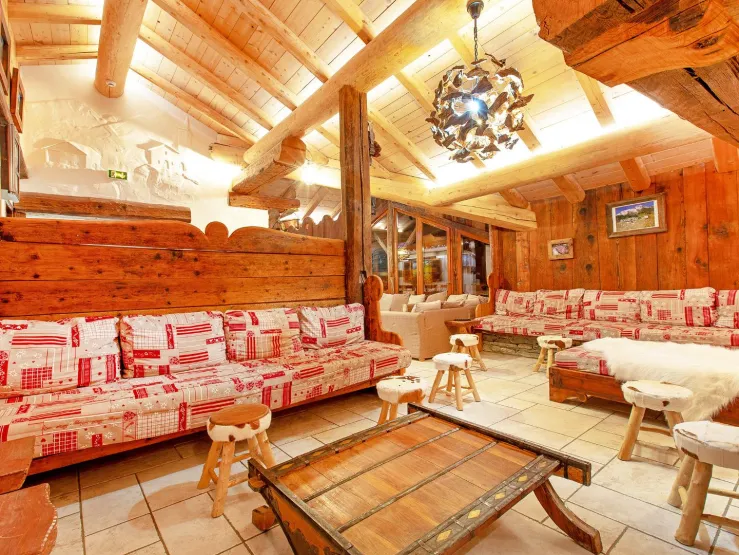 Chalet Père Marie - living room