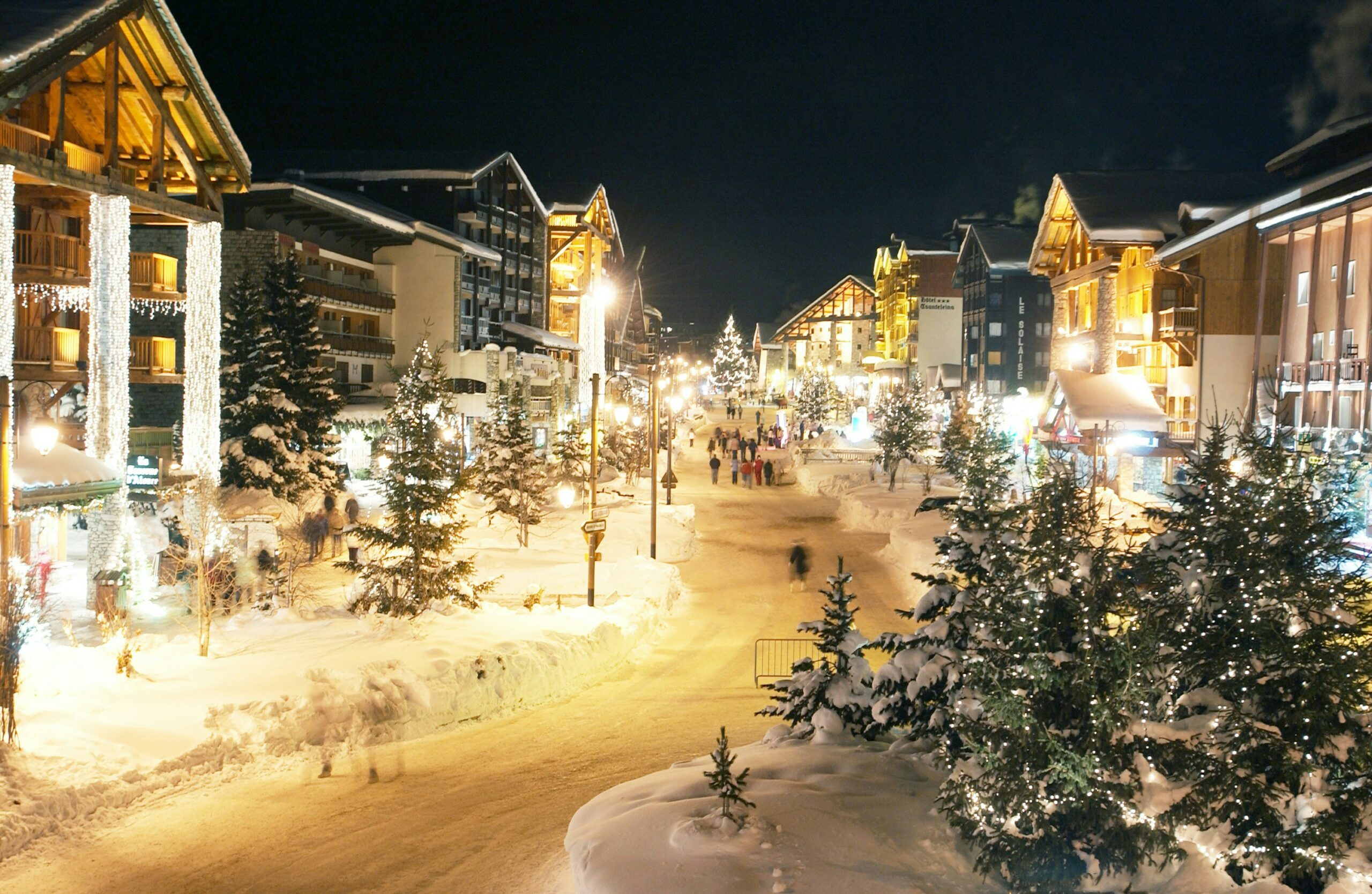 Val d'Isère, station de ski de luxe en France